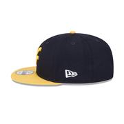 West Virginia New Era 9Fifty Snapback Two Tone Flat Brim Hat